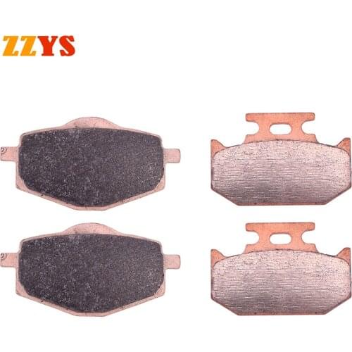 125CC Motorcycle Front and Rear Brake Pads Kit For YAMAHA DT125 DT125RE DT 125 RE 2005 2006 2007