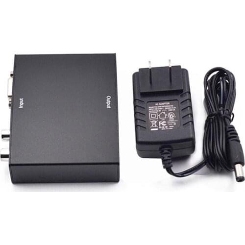 Mini Durable VGA to HDMI 1.3 Analog Audio Signal To Digital Converter Support 1080P Adapter High-Quality Video Output Equipment