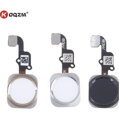 New For Phone 6 6plus Touch ID Sensor Home Button Key Flex Cable Replacement