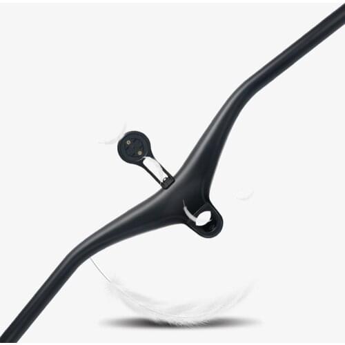 TOSEEK High Strength Full Carbon Fibre bicycle handlebars Mountain Bike MTB Integrated Handlebar 660~ 760mm bike parts