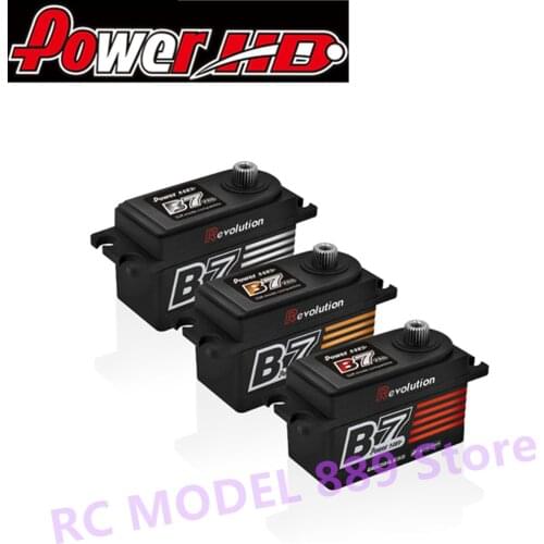 Power HD B7 Revolution PRO short body brushless servo high pressure steel tooth Servo Steering gear for RC Car