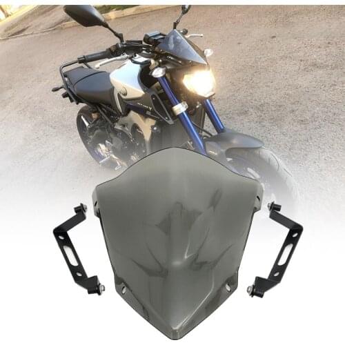 MT07 MT09 Windshield Windscreen For YAMAHA MT-07 FZ-07 2014-2018 2019 2020 Motorcycle Accessories MT-09 MT 09 Wind Deflectors