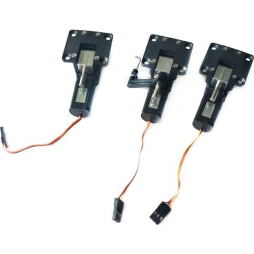 1 Set 3kg Nose/Main Retracts Electric Landing Gear PZ-15090SN PZ-15090SM For RC Airplane
