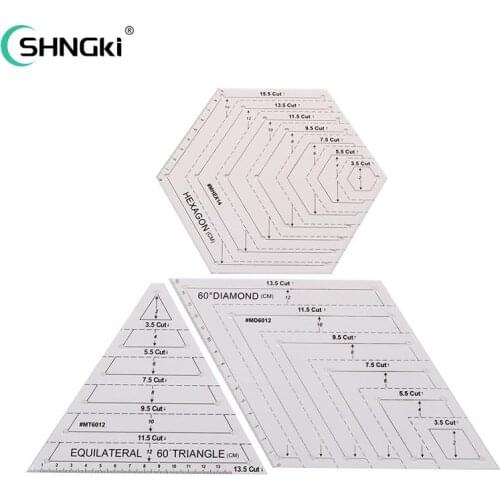 1pc Patchwork Ruler High Grade Transparent Acrylic Rulers Quilting Rule Yardstick Cloth Cutting Rulers DIY Sewing Tools
