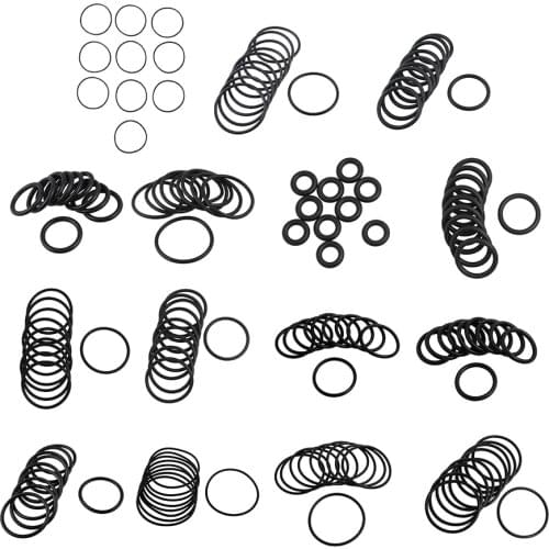 10 PCS Black Rubber Oil Seal O-Ring Seal Washers