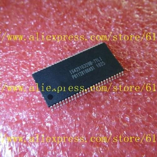 10pcs/lot IS42S16320B-7TLI IS42S16320B-7 IS42S16320B TSOP54 Free Shipping