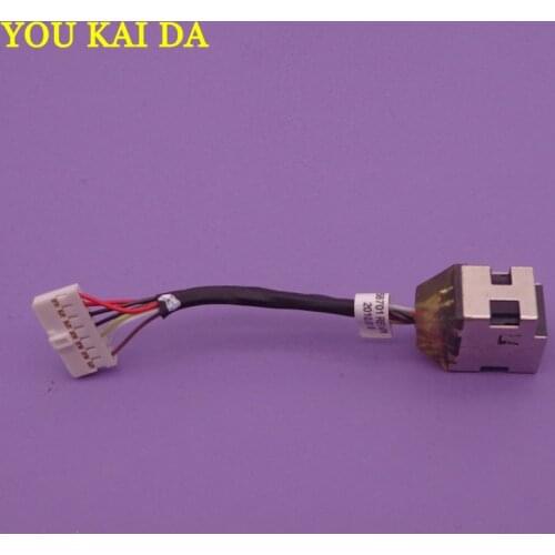 2pcs NEW Laptop DC Power Jack with cable for HP Pavilion CQ42 G42 DC Power Jack socket connector plug dock