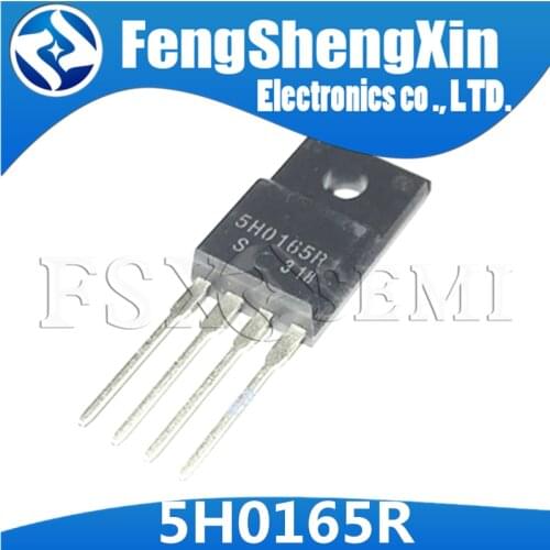 5pcs 5H0165R TO220F-4 5M0165R 5H0165 TO-220F TO-220 KA5H0165R KA5M0165R Power Switch