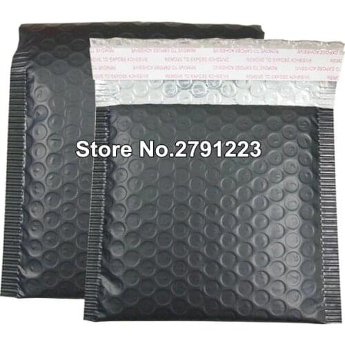 50pcs Black Mailers Mailing Envelope Bags Waterproof Courier Bags Bubble Mailers Padded bubble Envelopes Bag