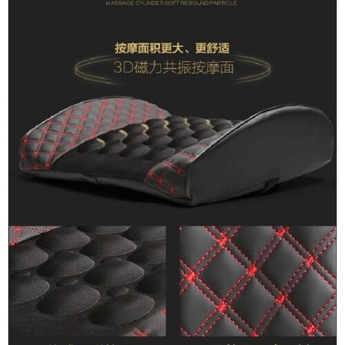 Car Electric Massage lumbar Support Pillow Seat Back Pillow for BMW all series 1 2 3 4 5 6 7 X E F-series E46 E90 X1 X3 X4 X5 X6