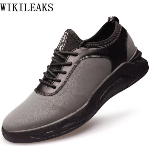 Designer Men Shoes Leather Fashion Casual Shoes Men Sneakers Luxury Brand Running Shoes Men Sneakers 2020 Zapatos De Hombre Buty