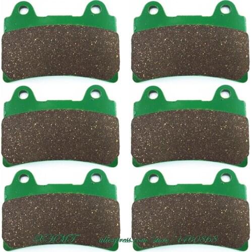 For YAMAHA 1300 XVZ AH ATH ROYAL STAR 1996 - 2001 Disc Brake Pads Pill Front Rear 2000 1999 1998 1997