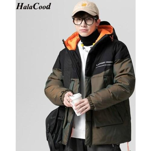 HALACOOD New Winter Parka Men Windbreak Plus Thick Warm Windproof Coats Male Military Hooded Anorak Jackets Mens Winter Jackets