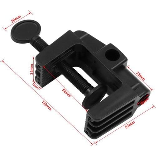 Magnifier Lamp Desk Mount Clamp Replacement Microphone Arm Stand Clamp