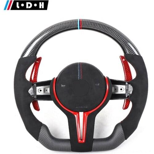 Customizable Carbon Fiber Steering Wheel For BMW F87 M2 F80 M3 F82 M4 F83
