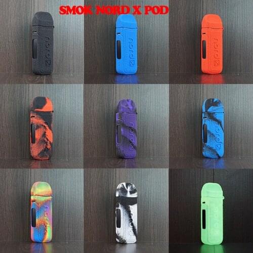 Nord X Electronic cigarette soft rubber silicone enclosu Sleeve Skin Cover Wrap Protective