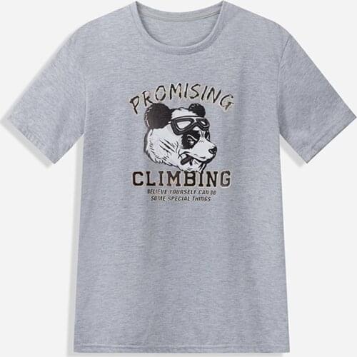 European size 2021 summer mens short-sleeved clothes new fashion trend animal print round neck all-match T-shirt 407