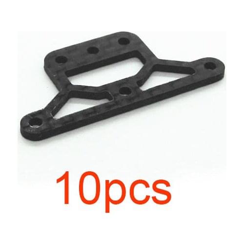 10PCS 1.5mm Carbon Fiber Suspension Bracket 94976/95387/15478 Counterweight Bracket Support For Tamiya Mini 4WD Racing Car