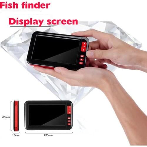 Underwater visual fish finder 4.3 inch display HD wired connection anchor fish detector screen photo camera fishing accessorie