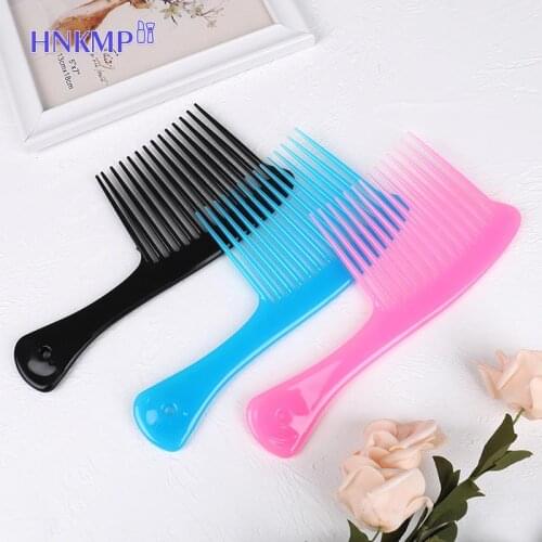 1Pc Salon Comb Hairdressing Large Wide Tooth Detangler Hair Styling Brush Combs