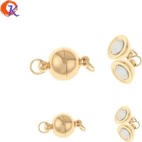 Cordial Design 40Pcs Jewelry Accessories/Magnet Connectors For Bracelets/Genuine Gold Plating/Hand Made/DIY Jewelry Making