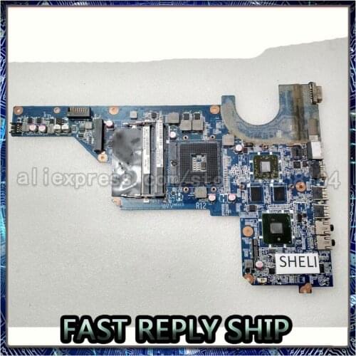 SHELI For HP G4 G6 G4-1000 Motherboard DA0R12MB6E0 636372-001 636371-001