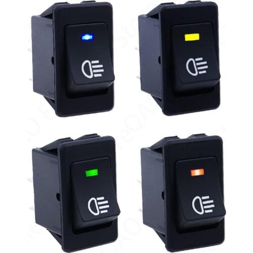 Universal Car-styling 12V 35A Auto Fog Light Rocker Toggle Switch for Fog Light Lamp Car Accessories