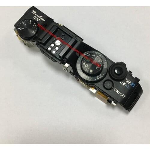 Repair Parts For Canon G12 Top Case Cover Ass'y With Shutter Button Power Switch Unit