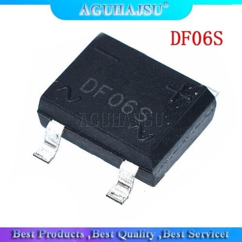 10pcs/lot DF06S SMD 4 feet DF06S rectifier bridge rectifier original authentic