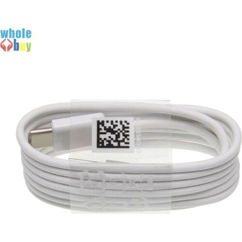 100pcs/lot High speed White Black 1.2m Round Type C Data Sync Charger Cable For Samsung Galaxy S8 S9 Xiaomi MIX2 2S