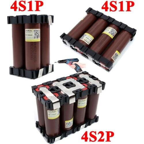 2021 Liitokala 18650 HG2 4S1P 14.4/14.8v 3000mAh 4S2P 6000mAh 20 amps 15V 16.8V for Screwdriver batteries weld battery pack