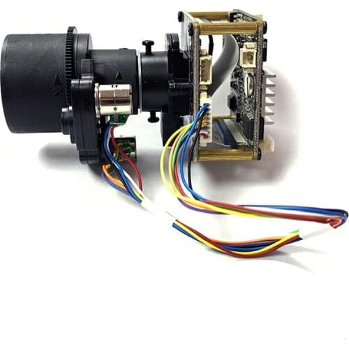 2MP Sony IMX291 IP Camera Module 6-22mm Motorized Focus Lens Hi3516D Starlight 1080P CCTV Board IP Camera PCB SIP-E291DML-0622