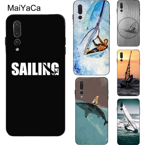 Extreme Sports Windsurf Sailing Case For Huawei Honor 10i 7A Pro 7C 8A 8C 8S 8X 9X 9 10 Lite 20 Pro Nova 5T Y6 Y9 Y7 2019