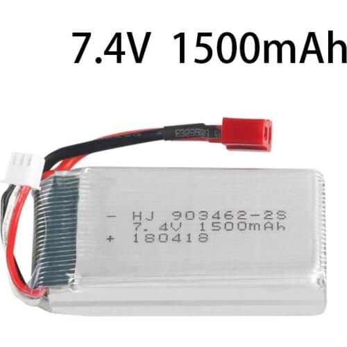 For wltoys V913-25 7.4V 1500Mah lithium Cell / Lipo Battery Spare Parts For wltoys V913 2.4G 4CH With Gyro RC Helicopter