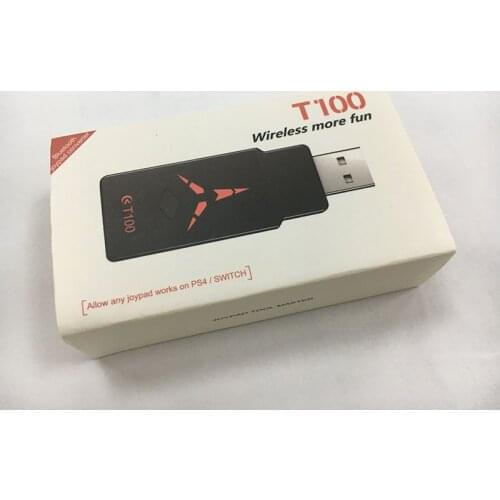 T100 T100S T100 S Coov Gaming Controller Adapter Controls Converter for NS Switch PS4 / PC Bluetooth Joypad Convertor