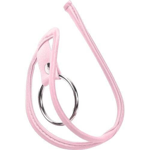 Mens Strapless Metal O Ring C-string Briefs Erotic Underwear Solid Color Invisible Thongs Sexy Underpants Sissy Lingerie Panties