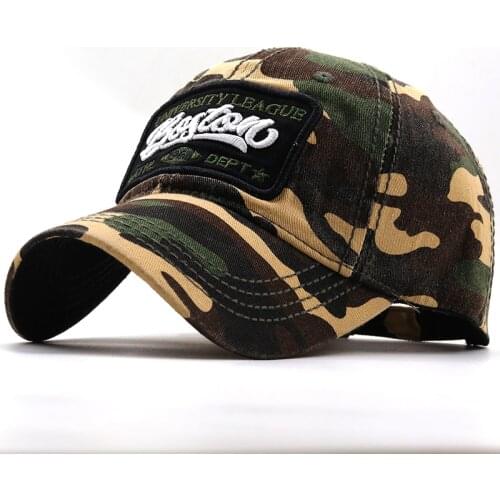 New 100%cotton Men Baseball Cap Fitted Cap Snapback fishing Hat For Women Gorras Casual Casquette Embroidery Letter Retro Cap