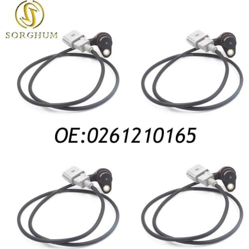 New 4pcs 0261210165 Crank Crankshaft Position Sensor For AUDI VW Jetta Golf MK4 Passat B5 Bora 06A 906 433 C,06A 906 433C