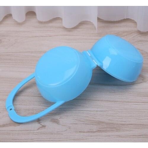 Portable Baby Boy Girl Infant Pacifier Nipple Cradle Case Holder Box Unisex New