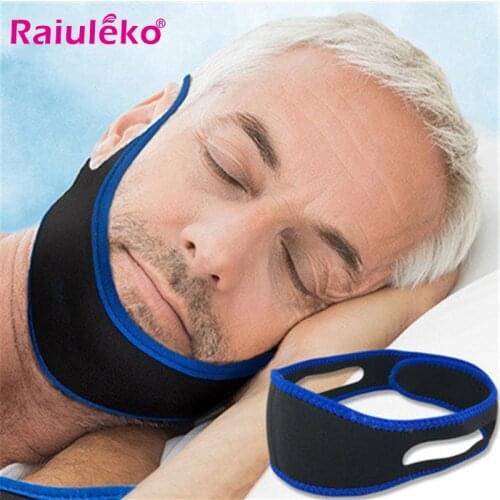Anti-mite headband sleep mask snoring belt snoring protection jaw dislocation support belt health care tools 10p/20p/50p/100p