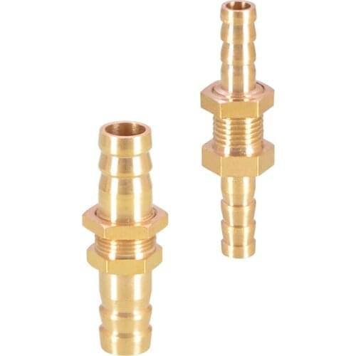 Hose Barb 6mm 8mm 10mm 12mm 14mm 16mm Brass Pagoda Pipe Fitting Straight Joint Connector