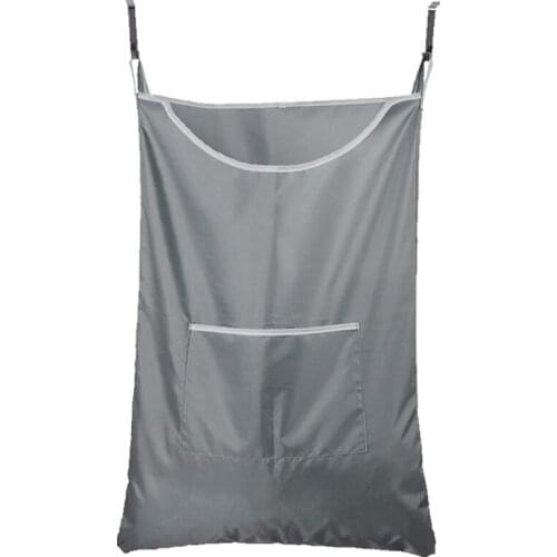 Storage Bag Bathroom Dirty Clothes Oxford Cloth Solid Behind The Door Hang Household Products Store Stockpile Home Storage Bag