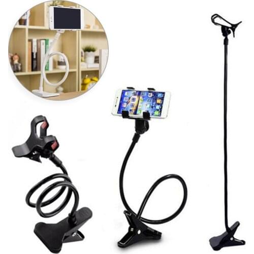 Universal Cell Phone Holder for Car Flexible Long Arm Lazy Phone Holder Clamp Car Mount Bracket Car Phone Holder For Smartphone