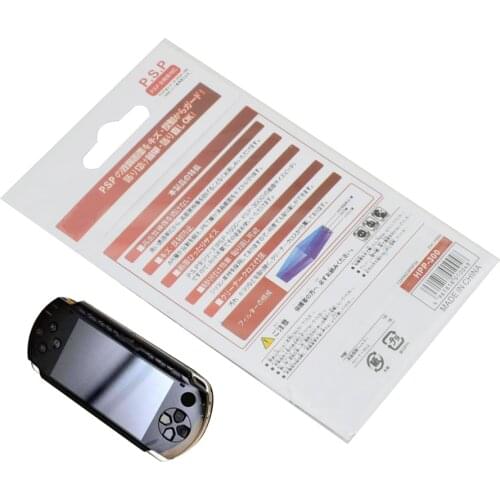 Xunbeifang 50pcs HD Transparent Clear LCD Screen Protector Film Surface Guard Cover For PSP 1000 2000 3000