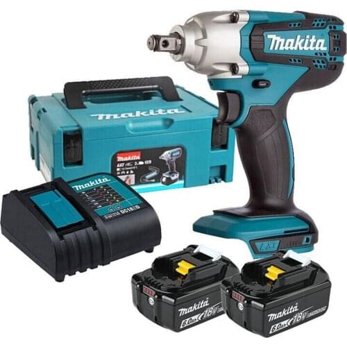 Japan electric wrench DTW190SFX1 rechargeable lithium battery impact wrench double bolt sleeve 18V 3000 / min