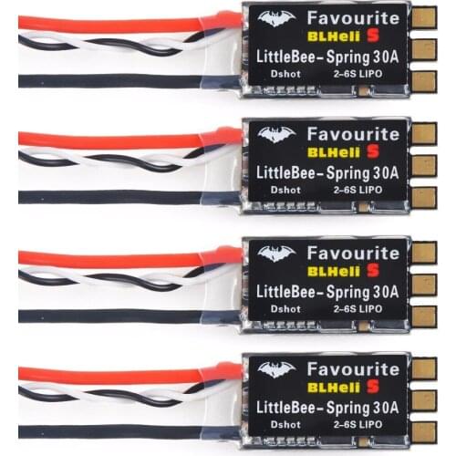 1pcs 20A 30A ESC Original FVT LITTLEBEE BLlheli-s SPRING 20A/30A ESC 2-6S DSHOT