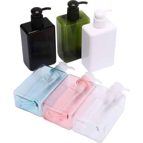 1PC 280ml Portable Travel Pump Soap Dispenser Bathroom Sink Shower Gel Shampoo Lotion Liquid Hand Soap Pump Bottle Container