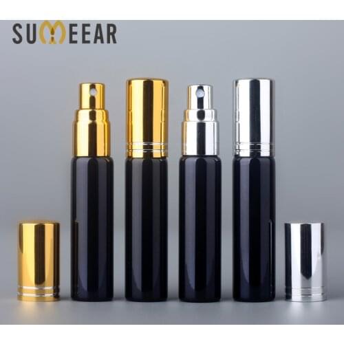 50Pcs/lot 10ml Travel Portable Perfume Bottle Spray Bottles Gift Sample Empty Containers Atomizer Mini Refillable Bottles Parfum