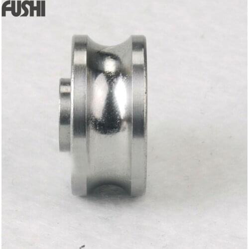 Great Chrome Steel SG66 (10 Pcs) Track Rollers With Gothic Arch Groove -Type SG66RS Embroidery Machine Bearings SG66-2RS