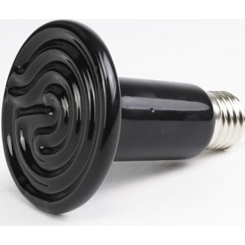 Ceramic heating lamp reptile lamp terrarium pet supplies pet heating lamp insulation lamp bulb tortoise basking lamp